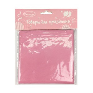 Скатерть полиэтиленовая Pink 121см х 183см