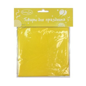 Скатерть полиэтиленовая Yellow 121см х 183см