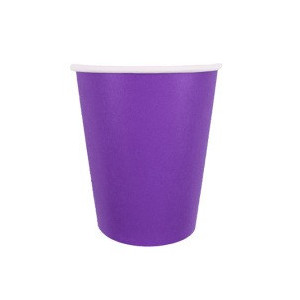 Стаканы бумажные Purple 250мл