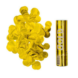 Пневмохлопушка Gold конфетти Пневмохлопушка Gold конфетти