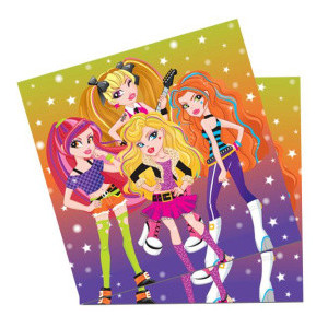 Салфетки Party Girls 33см х 33см Салфетки Party Girls 33см х 33см