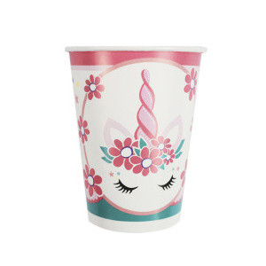 Стаканы бумажные Единорог Pink&Tiffany 200мл Стаканы бумажные Единорог Pink&Tiffany 200мл